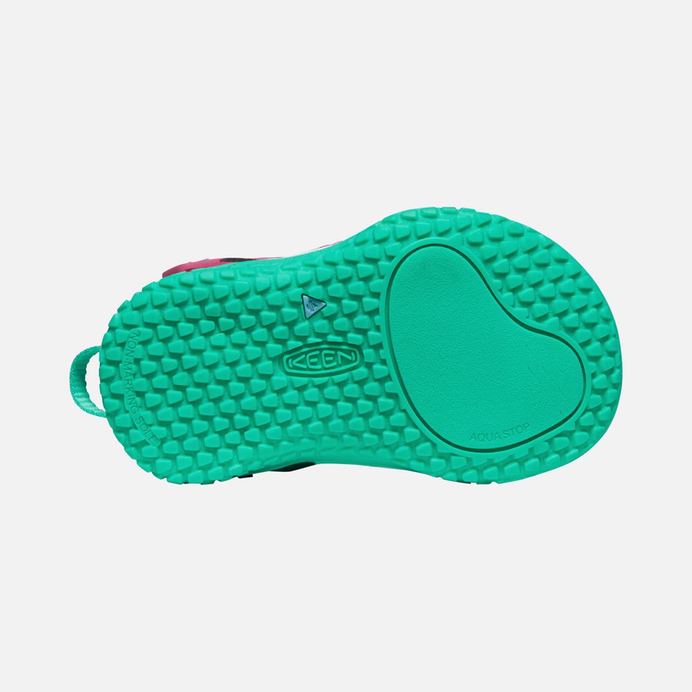 Sandales Keen Enfant Rose/Vert | Stingray | QFBIU-7940